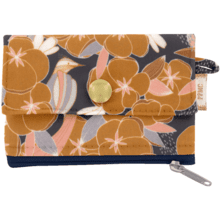 zipper pouch card purse coton d'or