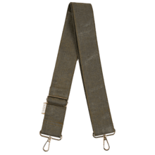 Wide shoulder strap copper linen