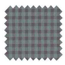 Cotton fabric ex2462 gray blue gingham seersucker
