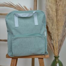 Foldable rucksack Gaby lichen corduroy