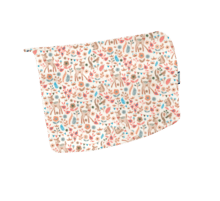 Square flap of saddle bag  douceur des bois