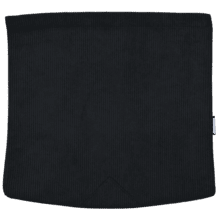 Square flap of saddle bag  black corduroy