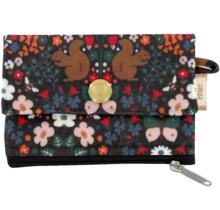 zipper pouch card purse casse noisette