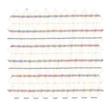 Cotton fabric ex2472 multicolored lurex striped