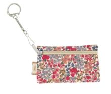 Keyring  wallet porcelaine rosée