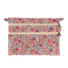 Aloïs flat pouch porcelaine rosée