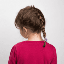 Pony-tail elastic hair star tutti fleuri