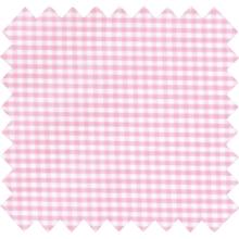 Coated fabric pink gingham