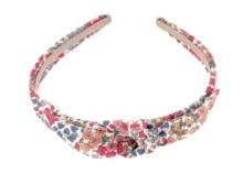 bow headband porcelaine rosée