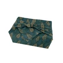 Furoshiki medium 48x48 ex2451 green gold fir forest