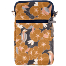 Quilted phone pocket coton d'or