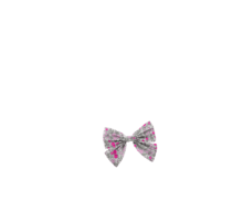 Bow tie hair slide serenade fluo