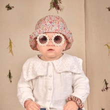 Sun Hat for baby porcelaine rosée