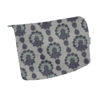 Square flap of saddle bag  lotus vert