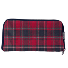 Wallet Charlie tartan rouge