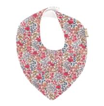 bandana bib porcelaine rosée