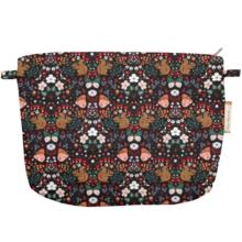 Coton clutch bag casse noisette