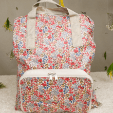 Foldable rucksack Gaby porcelaine rosée