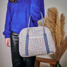 Bowling bag  serenade rouge gris