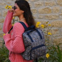 Foldable rucksack Gaby seventies