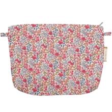 Coton clutch bag porcelaine rosée