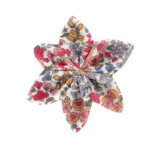 Star flower hairslide porcelaine rosée