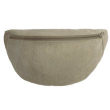 Banana bag beige corduroy