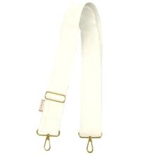 Wide shoulder strap ivory