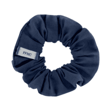 Scrunchie navy blue