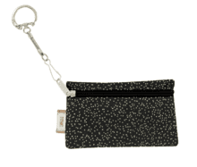 Keyring  wallet glitter black