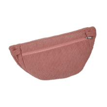 Small banana bag blush pink corduroy