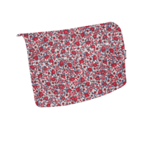 Square flap of saddle bag  rouge corolle