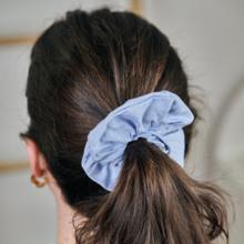 Scrunchie oxford blue