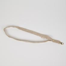 Lanyard necklace golden linen