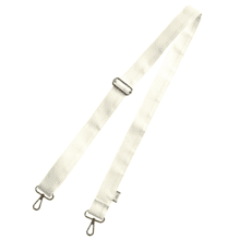 Narrow shoulder strap ivory