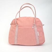 Bowling bag  blush pink corduroy