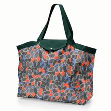 Tote bag with a zip kumquat party