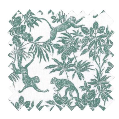 Cotton fabric jungle vintage