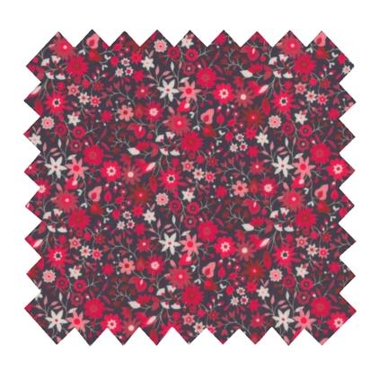 Cotton fabric ex2481 red seventies